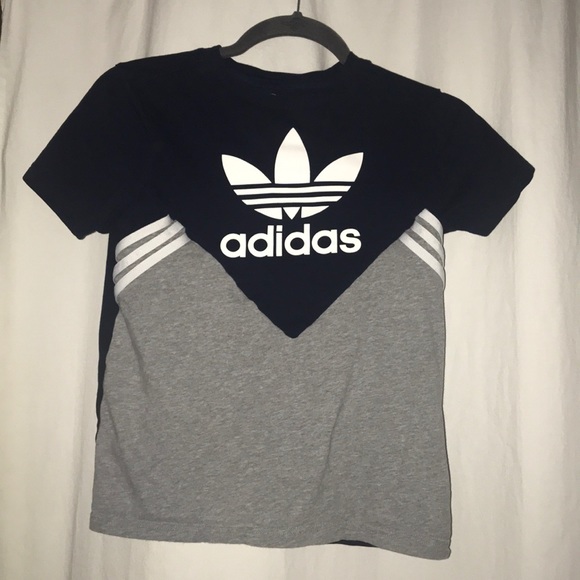 boys navy blue adidas